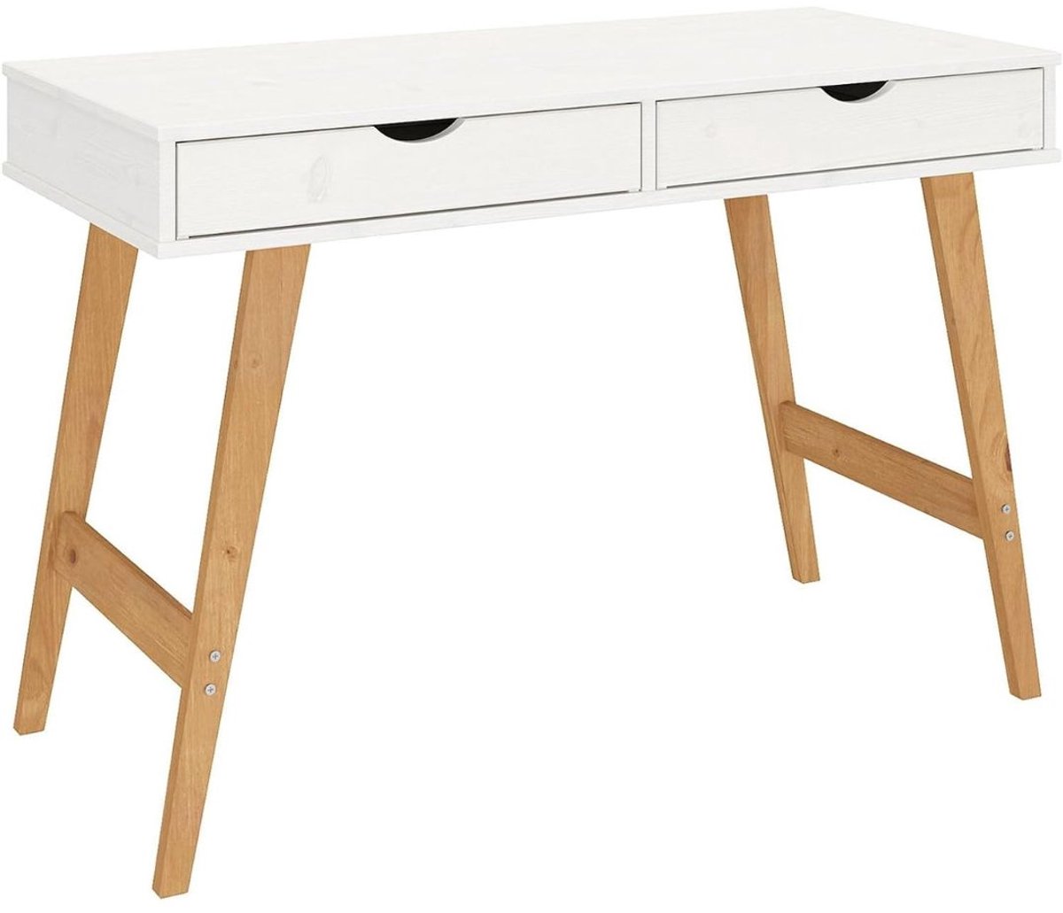 ApexArte® Compact en Stijlvol Bureau met Lades voor Thuiswerk en Studie