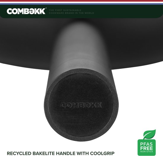 Poêle COMBEKK Forest Easy - Ø X cm - céramique - sans PFAS - revêtement antiadhésif - induction - recyclée