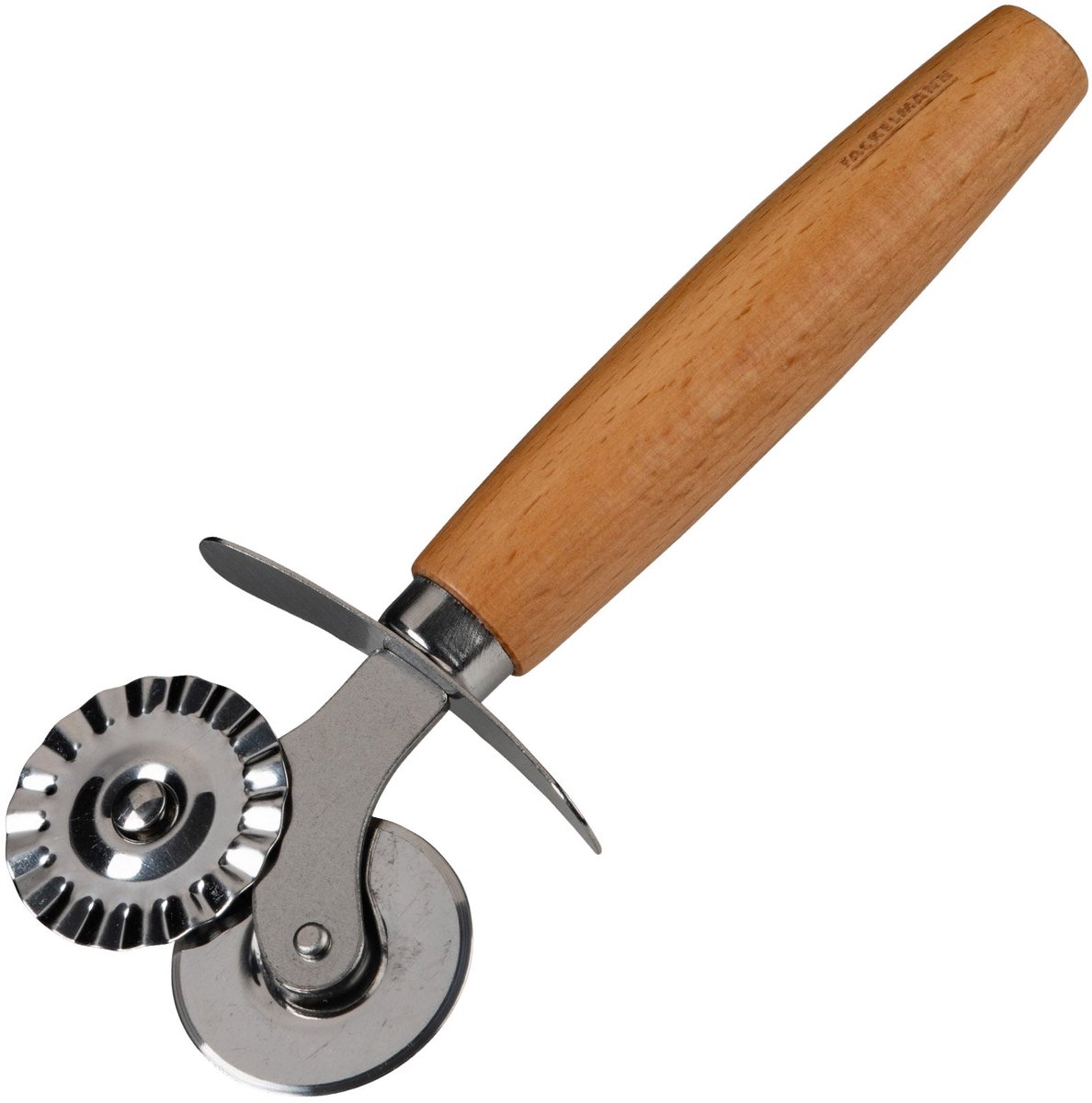Dubbele uiteinde rolmes voor verse pasta 16 cm Fackelmann Pizza & Pasta