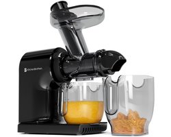 KitchenBrothers Slowjuicer - Sapcentrifuge - Compact - Juicer - Groenten en Fruitpers - 45 mm - 500…