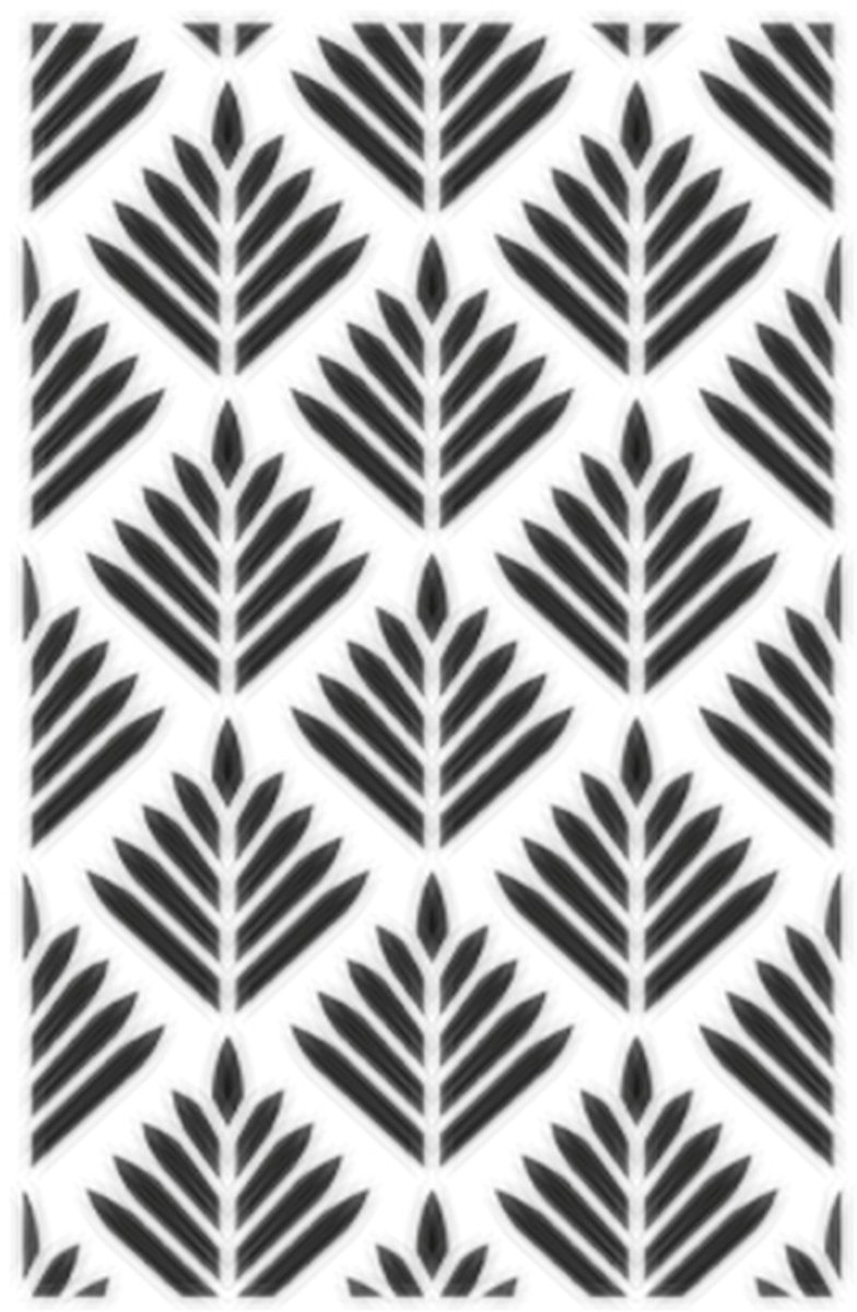 Blad sjabloon 10x15x0.2 cm - Artemio