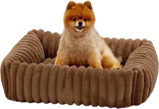 Snuggle Puppy Heartbeat Knuffel voor honden - Angstverlichting en kalmerende hulp voor huisdieren - Biscuit - Nieuwe Puppy Starter Kit (Neutraal