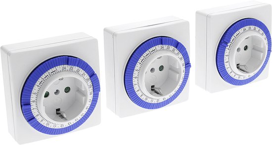 Q-link Schakelklok Mechanisch Dagprogramma max.3500Watt 0301016