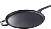Kinghoff KH1895 Gietijzeren Pannenkoekenpan - Ø29 cm, Ideaal voor Bakken, Braden en Grillen