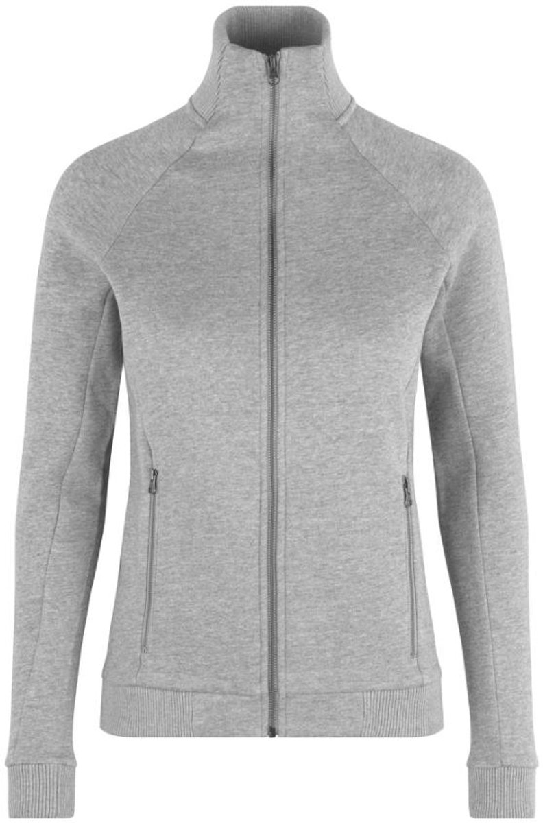 ID-Line 0629 Cardigan ladies GrijsmelangeXL