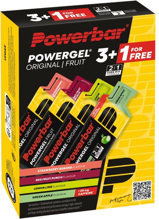 PowerBar MultiPack PowerGel - Geel - maat One size