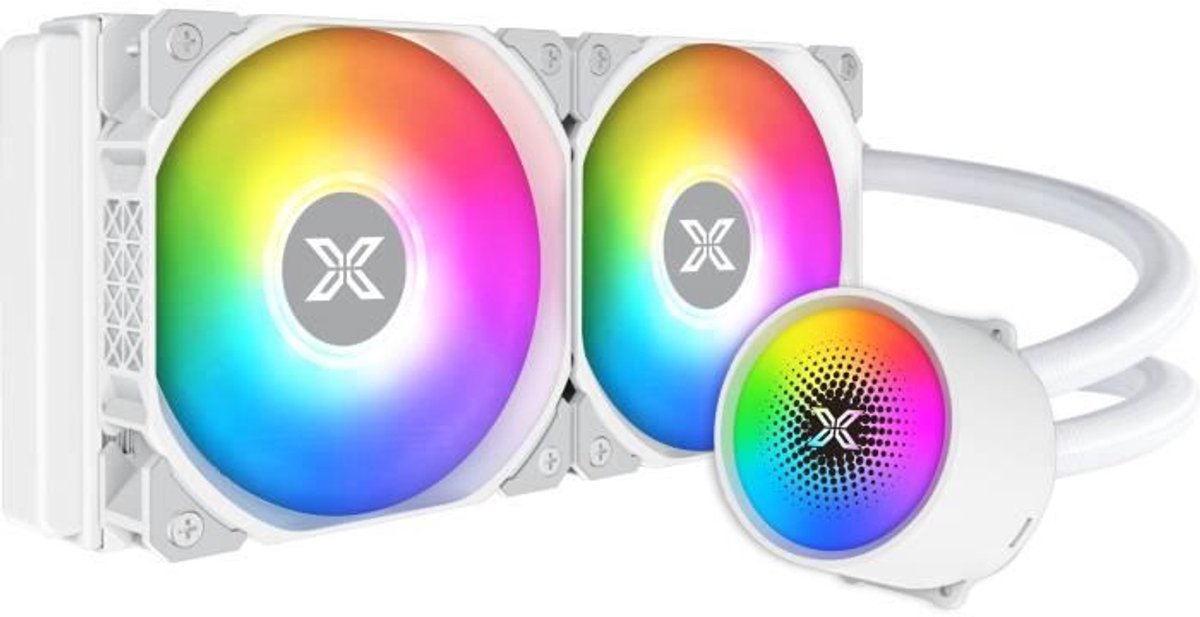 Watercooling CPU - Xigmatek - Liquid Killer x 240 Arctic - White - 2x1 20 mm
