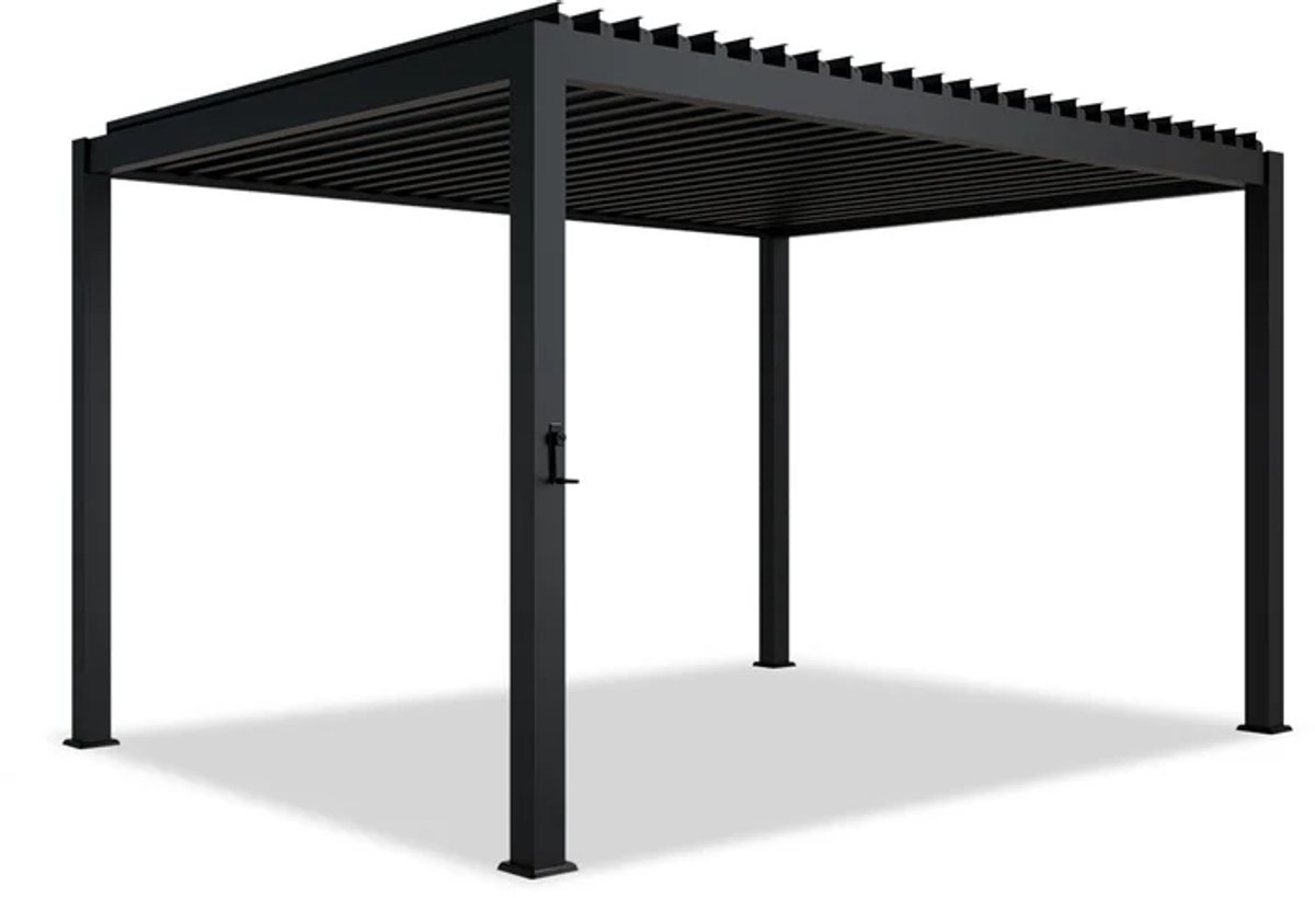 Pergola / Lamellendak - Tahiti - 3x4 m - Antraciet