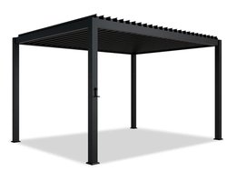 Pergola / Lamellendak - Tahiti - 3x4 m - Antraciet