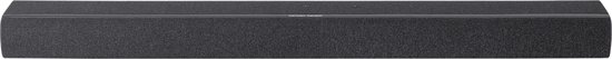 Harman Kardon Enchant 900 soundbar in het zwart met een stoffen voorkant.