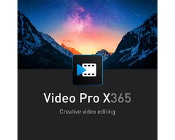 Magix Video Pro X 365 - Videobewerking - AI Tools - Windows - 12 Maanden Licensie - Windows - Download