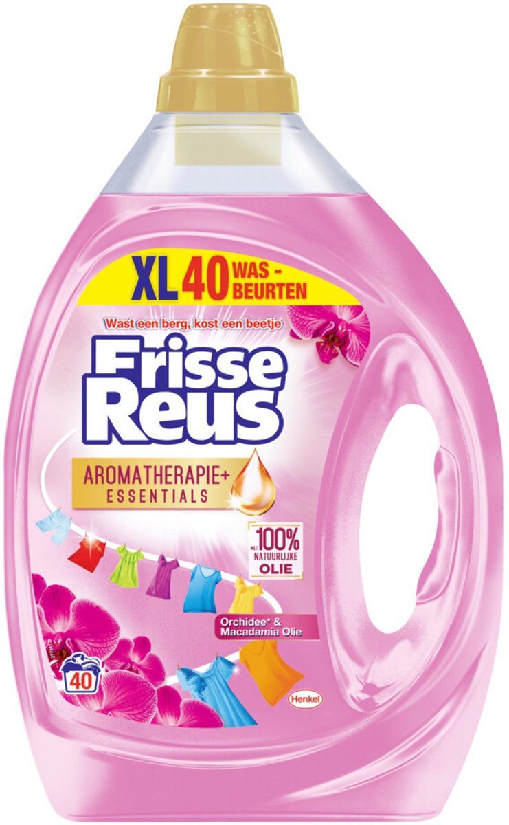 Goedkoopste 4x Witte Reus Vloeibaar Wasmiddel Orchid Macadamia 2 liter