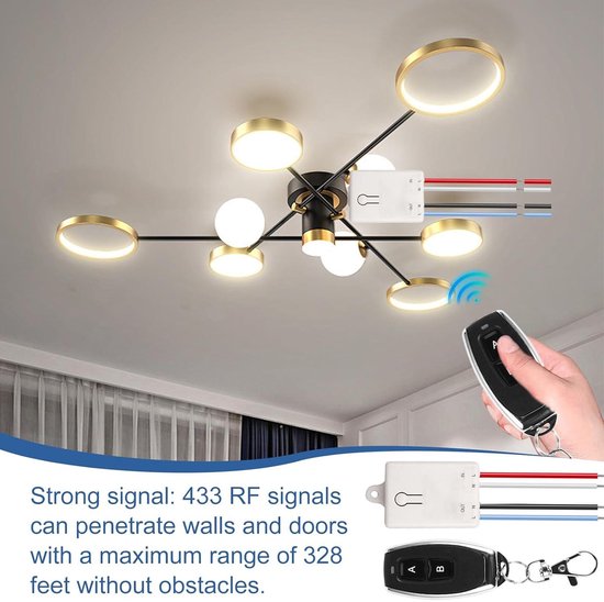 LyghtUp® draadloze dimmer (met afstandsbediening