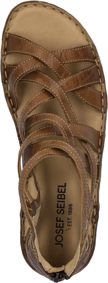 JOSEF SEIBEL Ivy 06 Sandale für Damen Braun Castagne