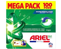 Ariel - Original 3-in-1 Pods - 100 Capsules