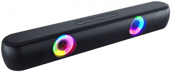 Soundbar Draadloze Subwoofer Bluetooth 5.0 Zwart - Soundbar - €30,50