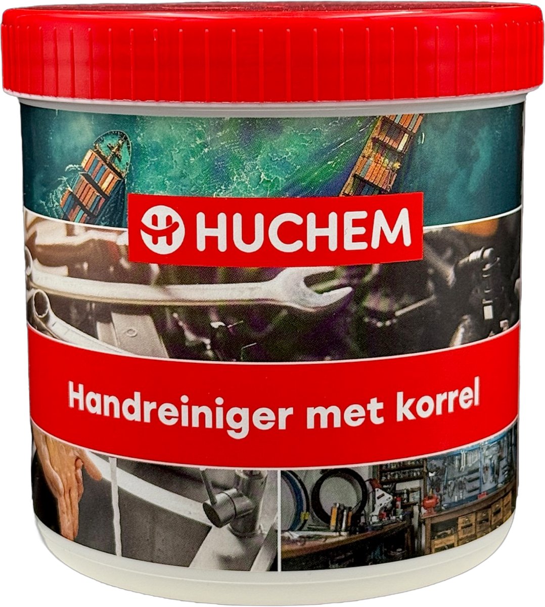 Handreiniger met korrel | 500 ml | Handreiniger | Garagezeep met korrel | Speciaal | Industriële handzeep | Werkplaats | Garage