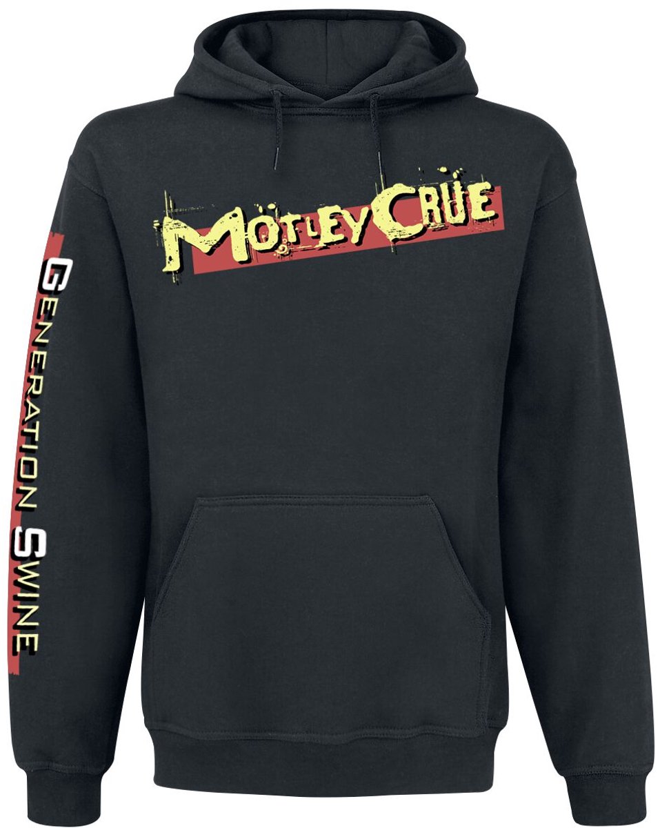 Motley Crue Generation swine Heren Trui met capuchon - zwart - XL