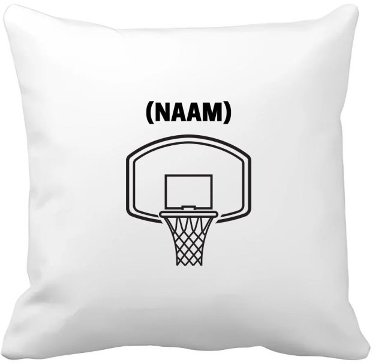 Akyol basketbal met eigen naam Kussen hoes - Basketbal - basketballer - sport - 40 bij 40 cm Multicolor