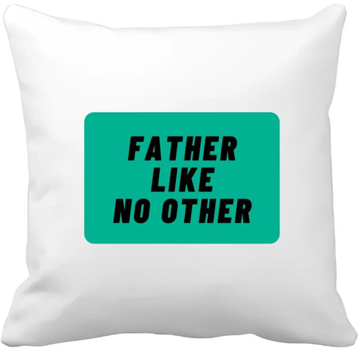 Akyol father like no other Kussen hoes - Vader - geweldige vader - niemand anders - verjaardag - cadeau - kado - bedankje - geschenk - 40 bij 40 cm Multicolor