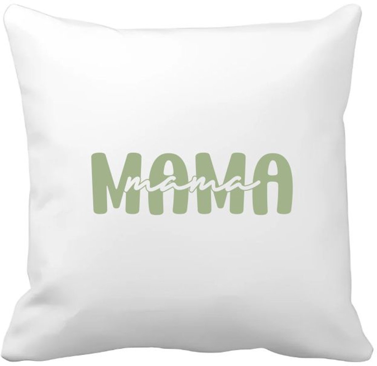 Akyol mama Kussen hoes - Mama - moeder - moederdag - cadeau - verjaardag - geschenk - 40 bij 40 cm Multicolor