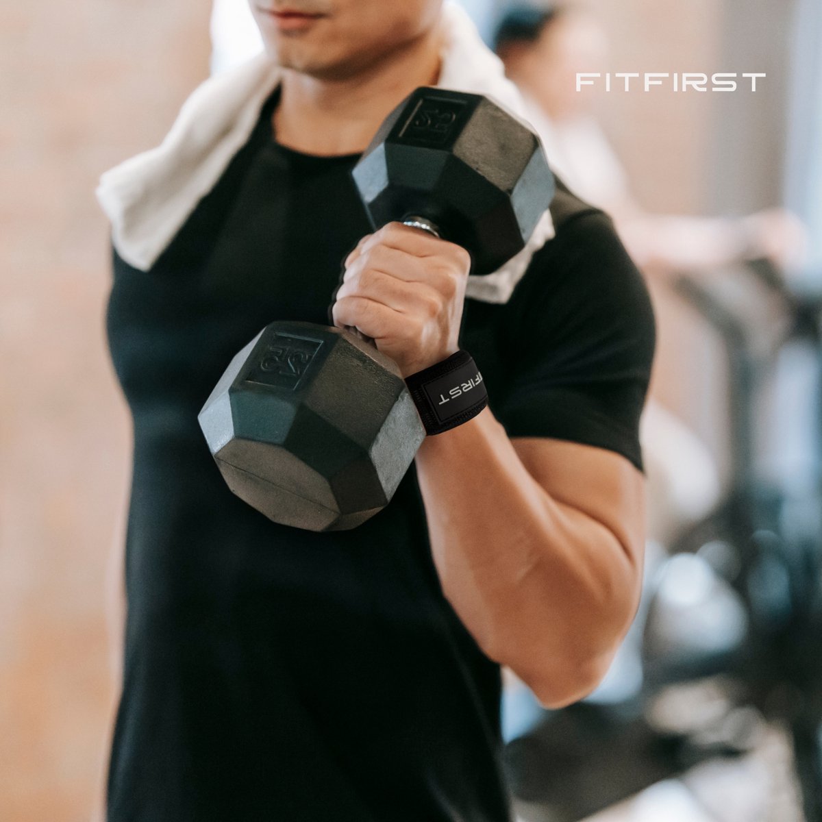 FitFirst® Hex Dumbbell 17,5KG | Stabiel en Stevig | Betrouwbaar | Voor Krachttraining | Fitness | Thuis Fitness | Sportschool Dumbells – foto 4