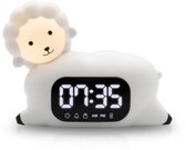 LUVION® Schaap Slaaptrainer - Slaaphulp voor kinderen vanaf de peuter leeftijd - Kinderwekker - Slaapwekker - Nachtlamp - Wekker Timer