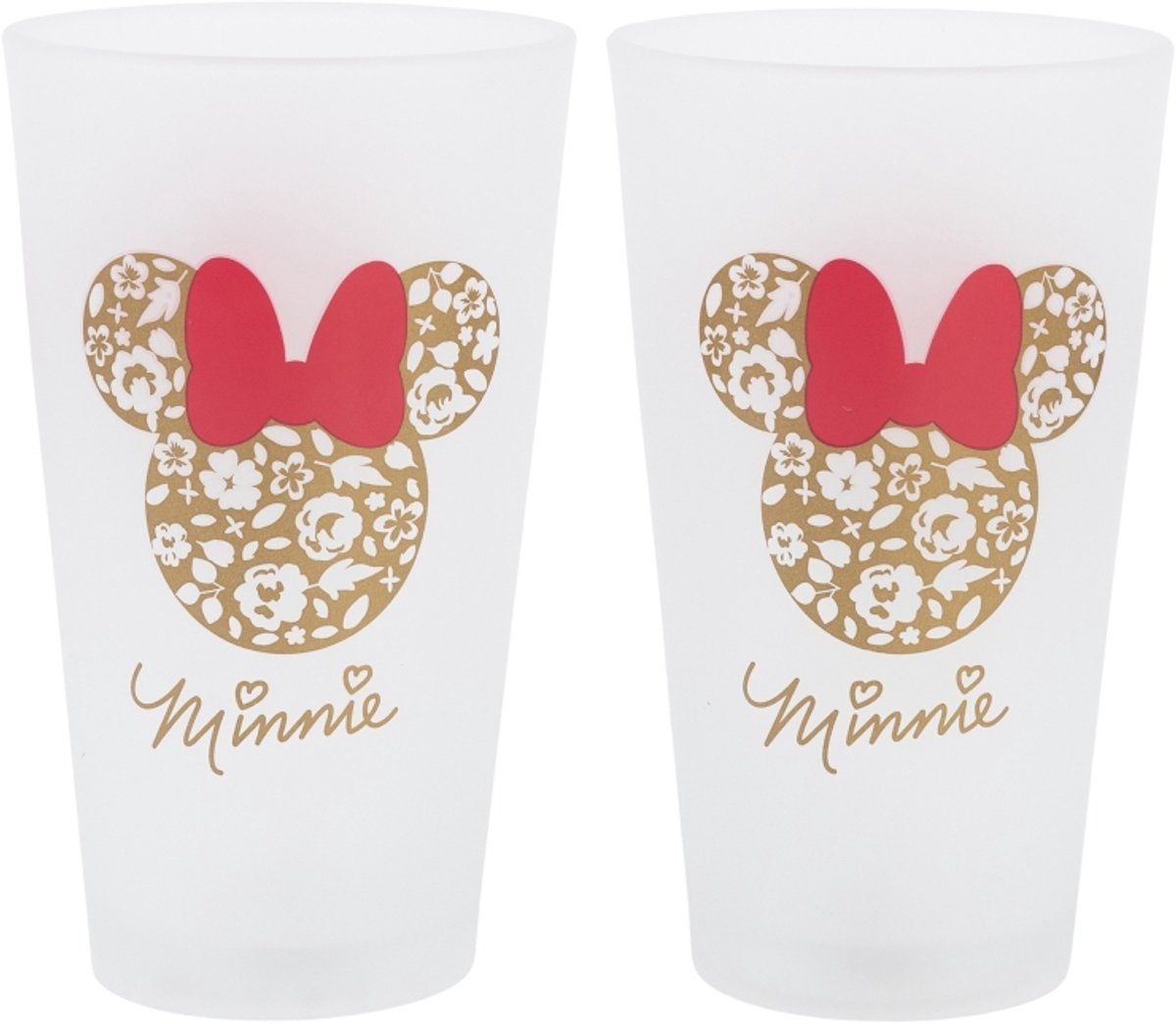 Minnie Mouse Glazen 2 stuks 490ml