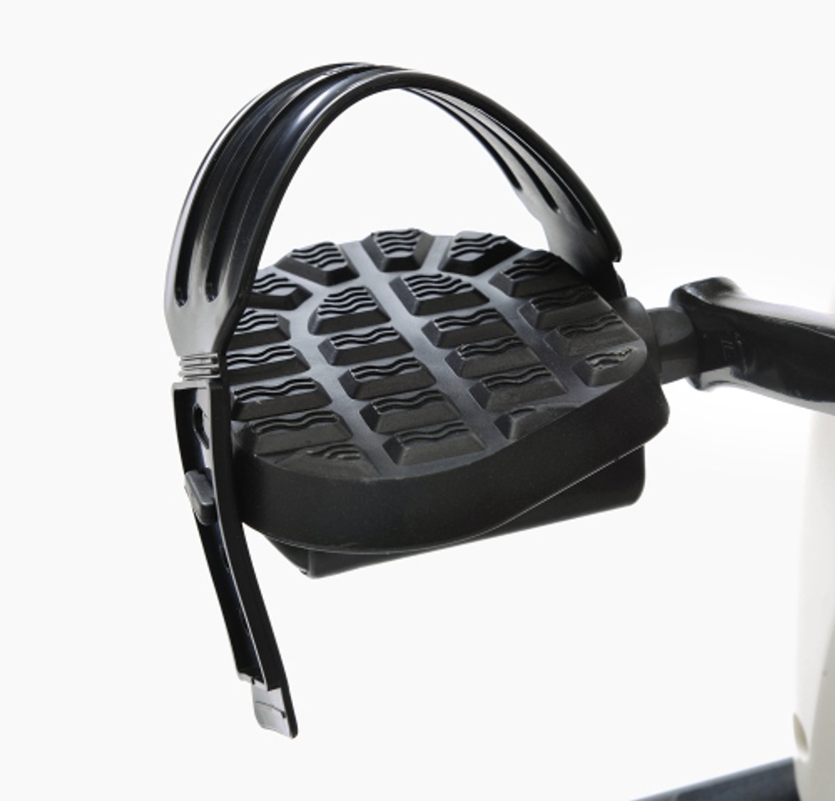 Afbeelding 2 van X-Bike, magnetische opvouwbare fitnessfiets, hometrainer voor cardiotraining indoor cycling met trainingscomputer en uitbreidingsbanden，wit