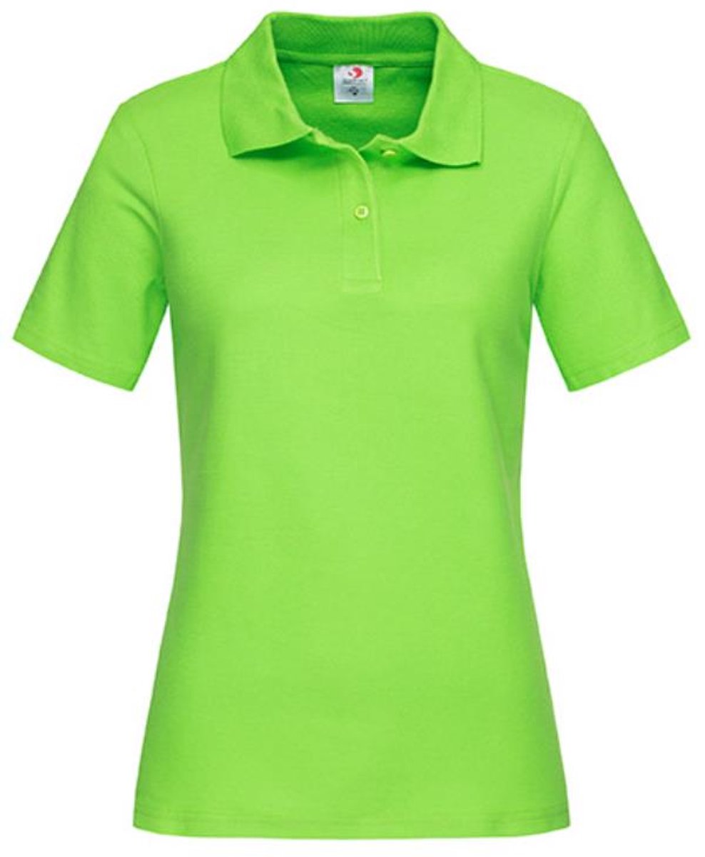 Stedman - Dames Polo - Kiwi Green maat M