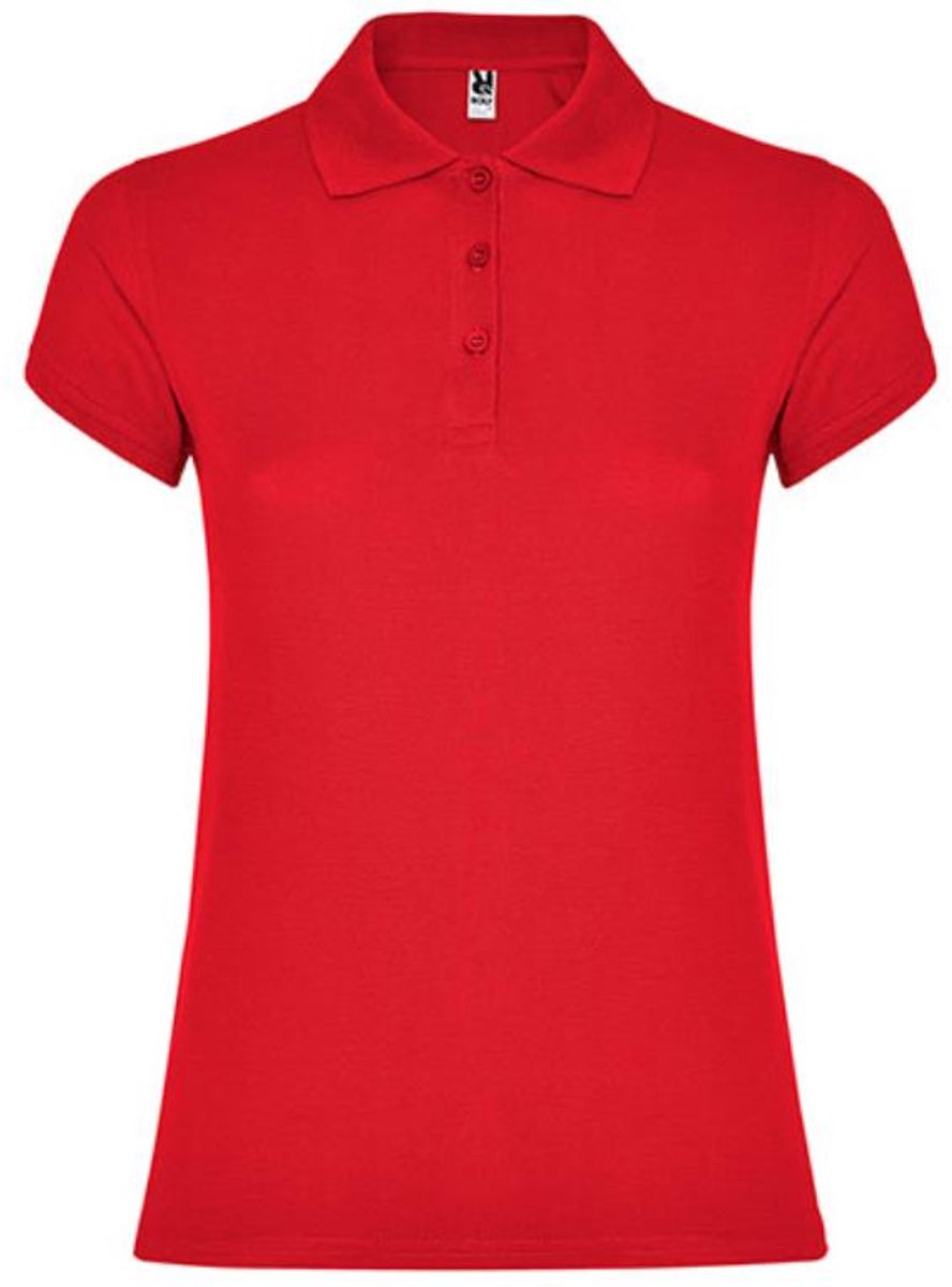 Roly - Star Dames Polo - Red 60 maat L