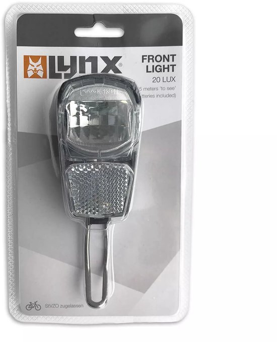 Lynx Clever Koplamp Batterij Led 20 Lux Zwart — afbeelding 3