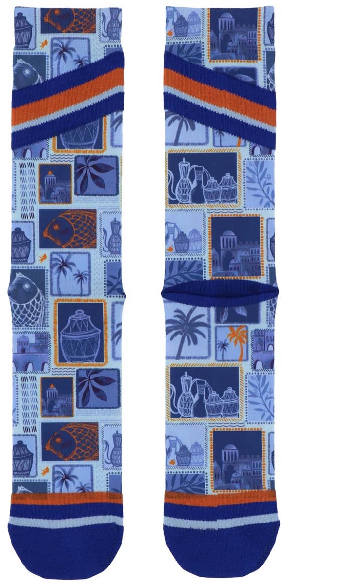 XPOOOS - AFNF Stamps Heren Sokken - 1-Pack - Maat 43-46