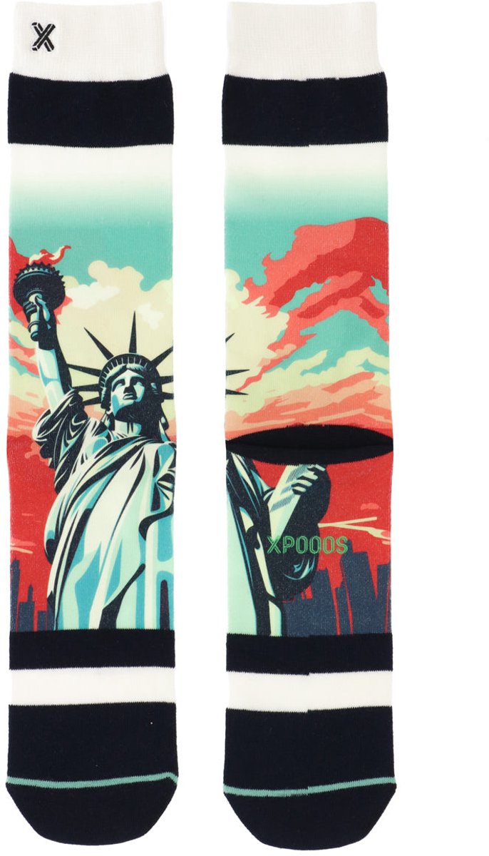 XPOOOS - Liberty Heren Sokken - 1-Pack - Maat 39/42