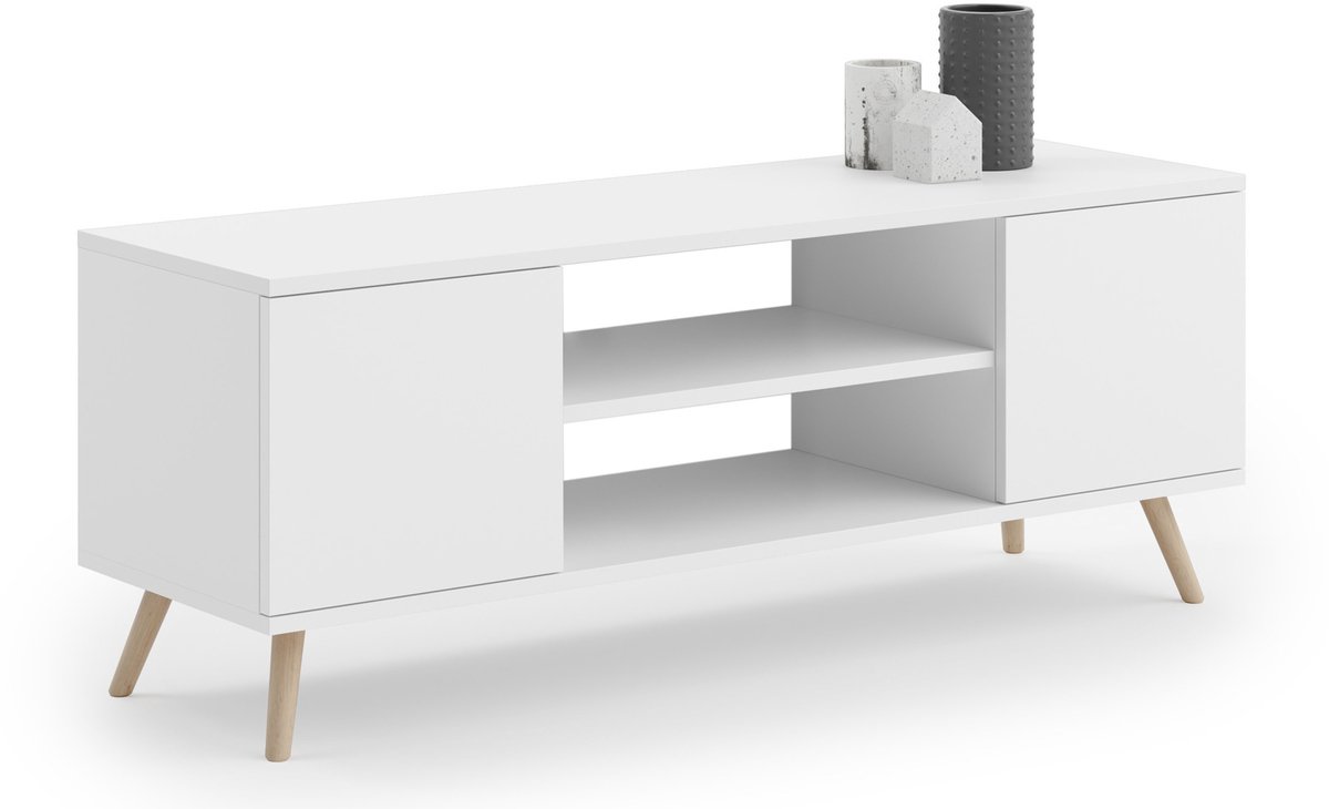 Focus RTV kast 135 cm - wit