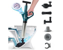 Ontstopper - WC Ontstopper - Gootsteenontstopper - Toilet Ontstopper - Ontstopper Afvoer - Plopper - Milieuvriendelijk