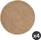 Placemat UNTUN, dia 38 cm rond, natural