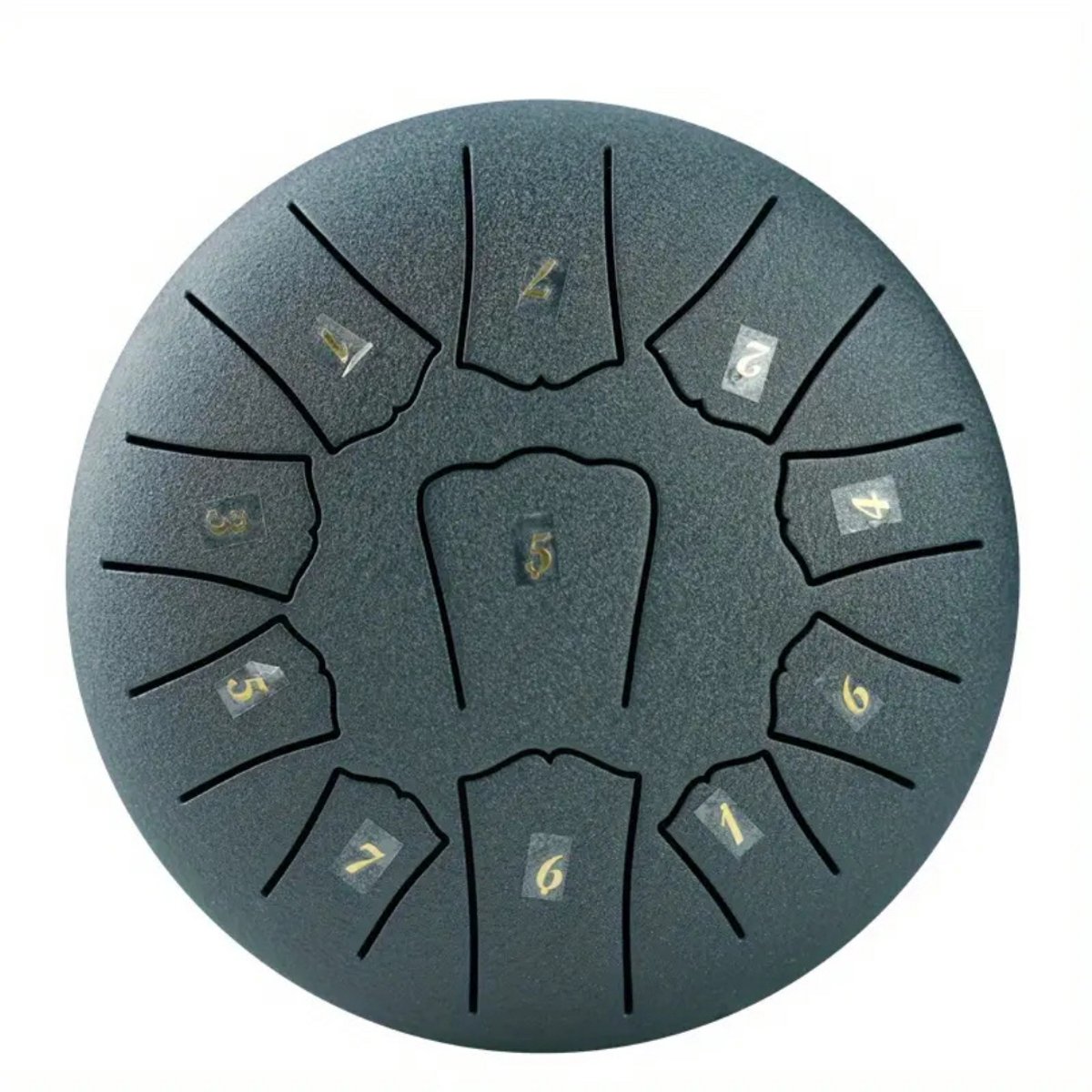 Livano Handpan - Tongue Drum - Steel - Regen - Klankschaal - Marineblauw