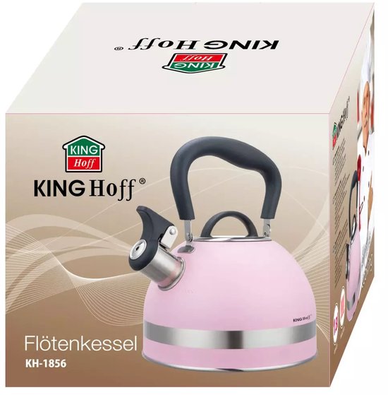 Bouilloire Sifflante En Acier Inoxydable 2 Litres Pour Cuisinière