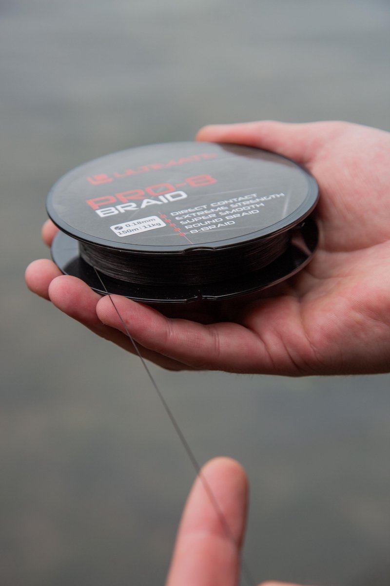 Ultimate Pro-8 Braid 0.28mm 17kg 150m Black | Gevlochten lijn