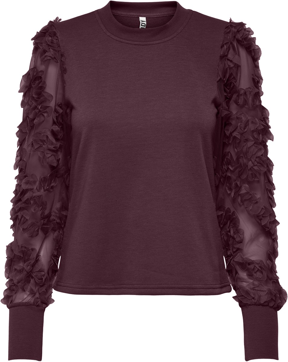Jacqueline de Yong Trui Jdyfairview L/s Sweat Jrs Noos 15220558 Winetasting Dames Maat - L