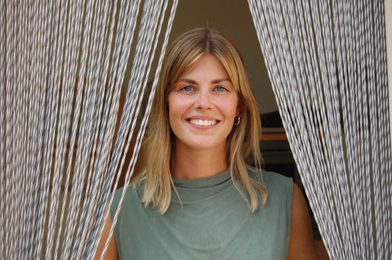 La Tenda Rideau de porte Rideau anti-mouches Padova 4 140x230cm