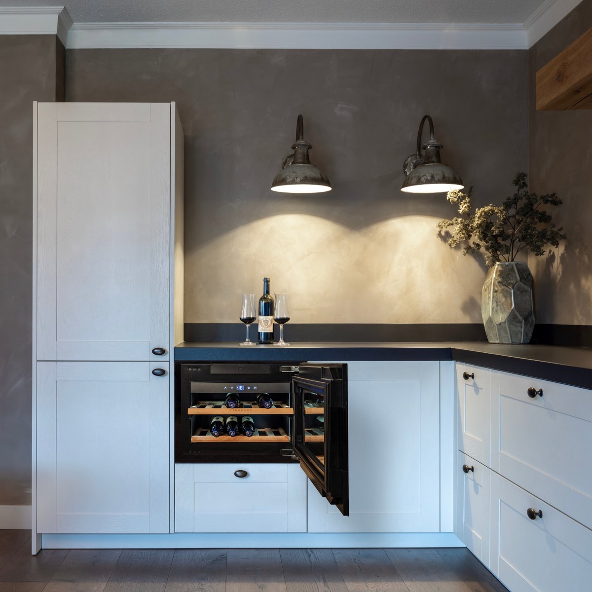 Wijnklimaatkast Vinolare Dolce - inbouw - 15 flessen