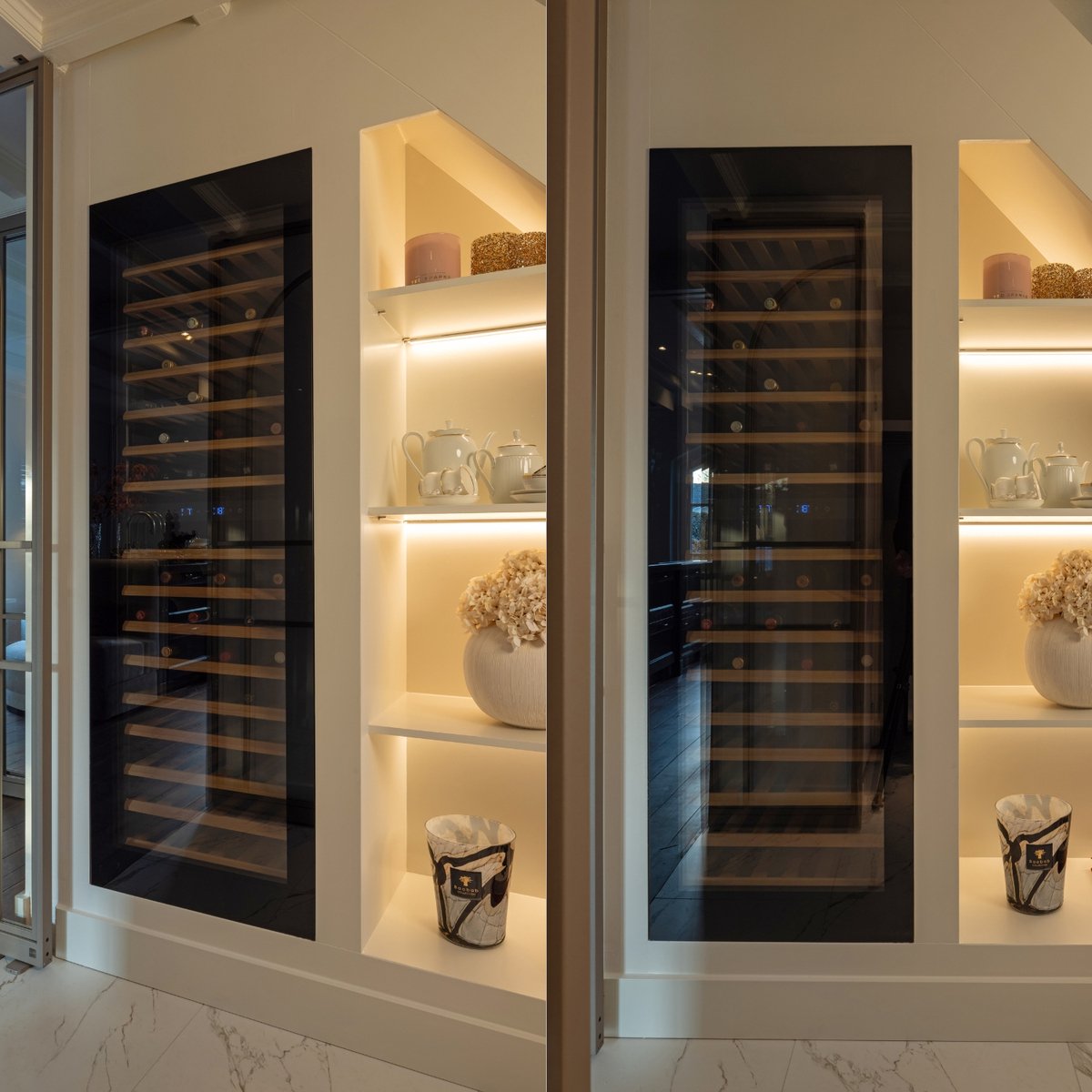 Wijnklimaatkast Vinolare Grazioso - inbouw - 95 flessen - Wijnklimaatkast - €2.790,00