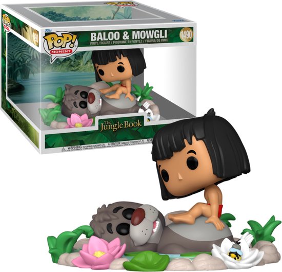 Pop Moment: The Jungle Book - Baloo & Mowgli Funko Pop # 1490
