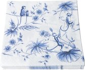 Servetten Aapjes - 20 stuks - 17x17 cm
