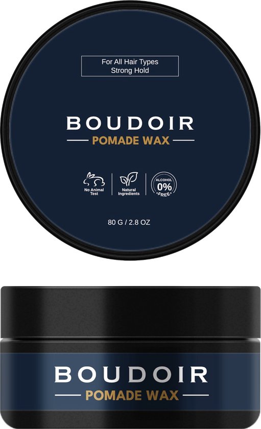 Boudoir pomade – natuurlijke glans – langdurige stijl