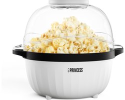 Princess 292980 Popcornmaker - Popcornmachine 450w - Transparant deksel - Serveerschaal - Rond - Knapperige en gezonde popcorn - met maatbeker - met smeltplaat voor boter - olie toevoegen mogelijk - Kinderfeestje Princess 292980 Popcornmaker - Popcornmachine 450w - Transparant deksel - Serveerschaal - Rond - Knapperige en gezonde popcorn - met maatbeker - met smeltplaat voor boter - olie toevoegen mogelijk - Kinderfeestje