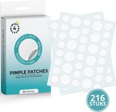 Twenty4seven® Pimple Patch 216 Stuks - Puisten Patches - Tea Tree Olie - Verwijdert Mee-eters, Acne en Puistjes