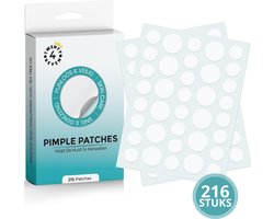 Twenty4seven® Pimple Patch 216 Stuks - Puisten Patches - Tea Tree Olie - Verwijdert Mee-eters, Acne en Puistjes Twenty4seven® Pimple Patch 216 Stuks - Puisten Patches - Tea Tree Olie - Verwijdert Mee-eters, Acne en Puistjes